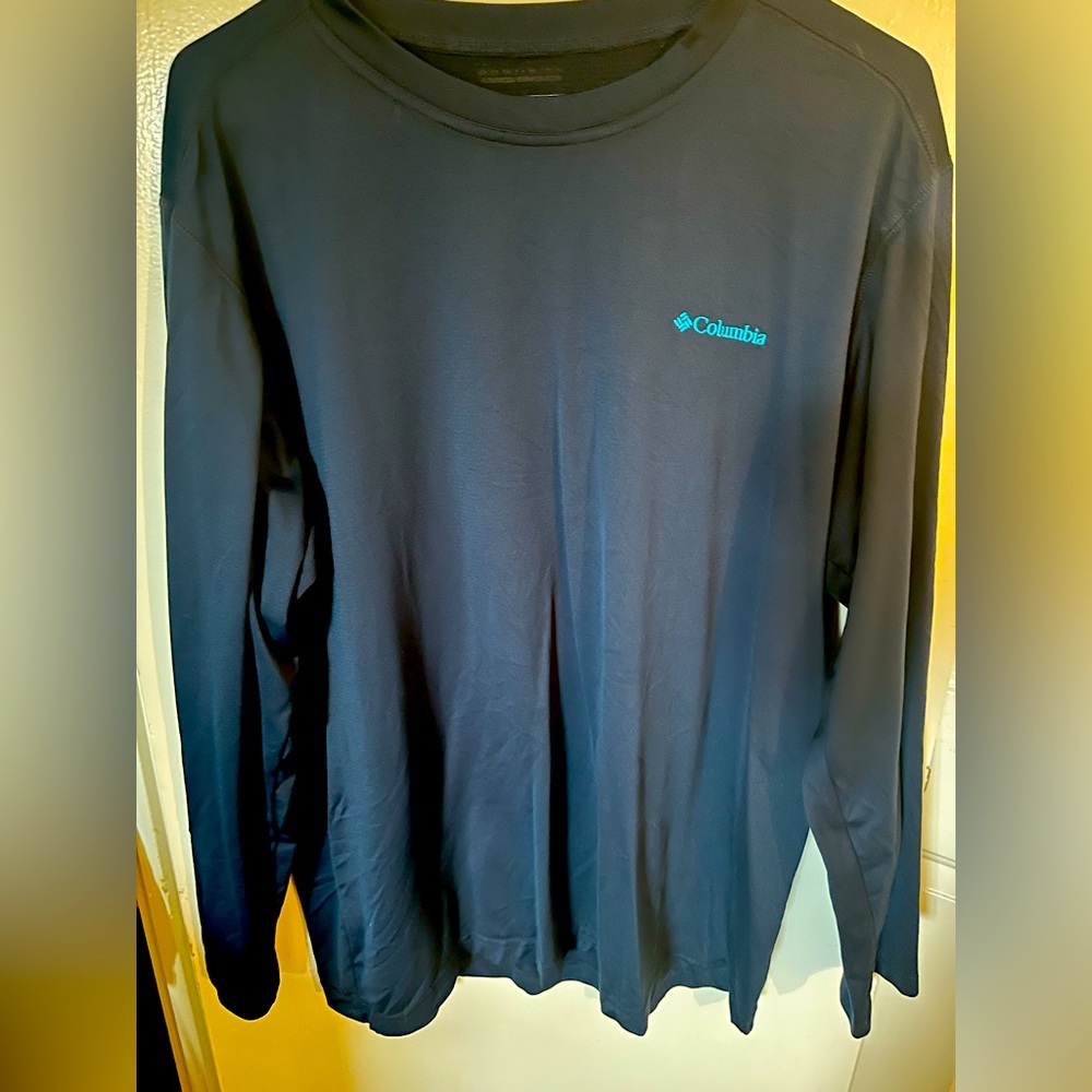 Columbia Mens Long Sleeve Dry Fit XL